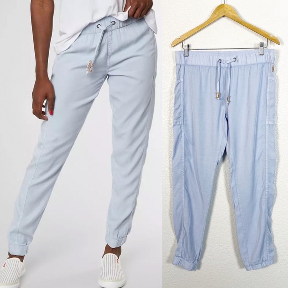 Tentree Womens Colwood Jogger Pant in Skyway Size Medium - Picture 1 of 10